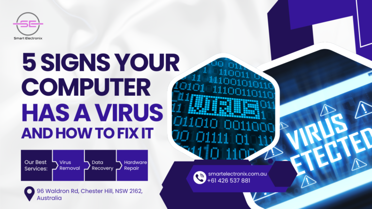5 Signs Your Computer Has a Virus (And How to Fix It) – Smart Electronix