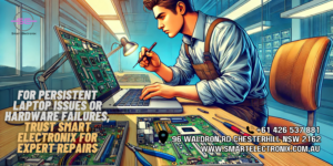 For persistent laptop issues or hardware failures, trust Smart Electronix for expert repairs