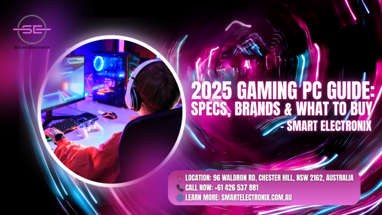 2025 Gaming PC Guide: Specs, Brands & What to Buy – Smart Electronix