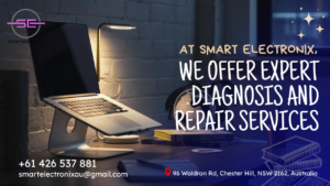 At Smart Electronix, we offer expert diagnosis and repair services