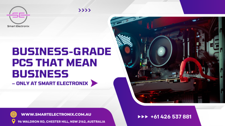 Business-Grade PCs That Mean Business – Only at Smart Electronix