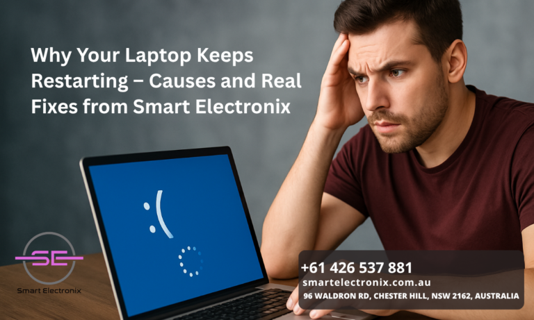 Why Your Laptop Keeps Restarting – Causes and Real Fixes from Smart Electronix