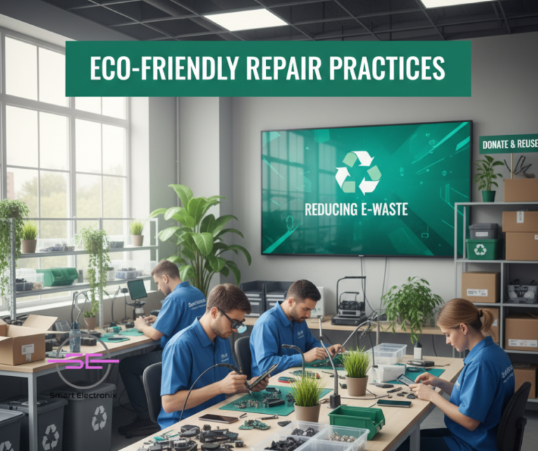 Eco-Friendly Repair Practices: Reducing E-Waste with Smart Electronix