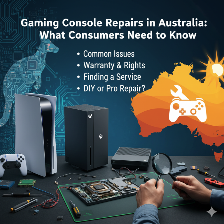 Gaming Console Repairs in Australia: What Consumers Need to Know