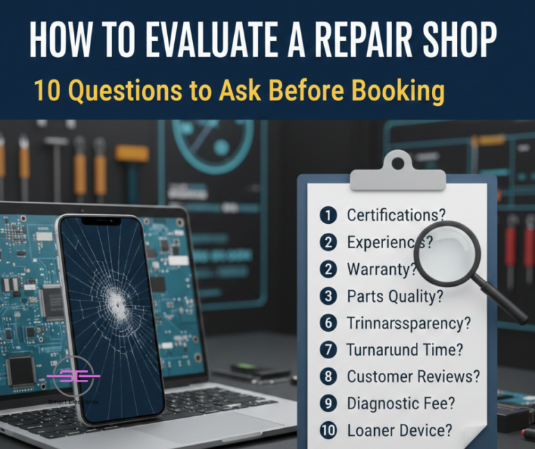 How to Evaluate a Repair Shop: 10 Questions to Ask Before Booking