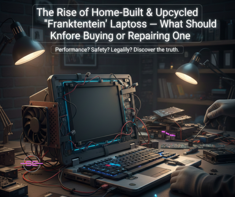 The Rise of Home-Built & Upcycled “Frankenstein” Laptops — What You Should Know Before Buying or Repairing One